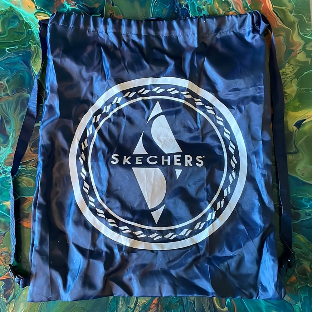 SKETCHERS drawstring backpack/shoe bag/shopper tote.